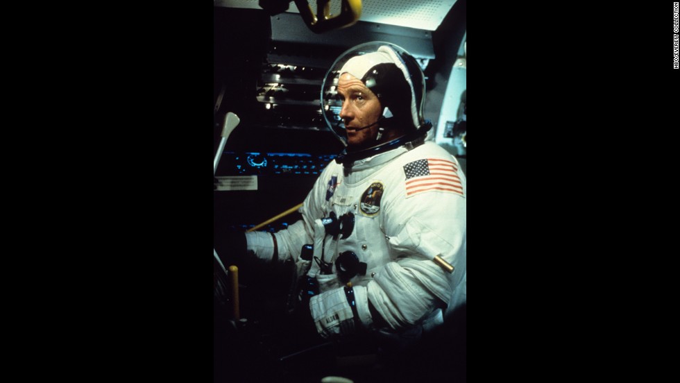 Cranston has been cast as two real-life astronauts -- Gus Grissom and Buzz Aldrin. Here, he plays Aldrin in the 1998 miniseries &quot;From the Earth to the Moon.&quot;