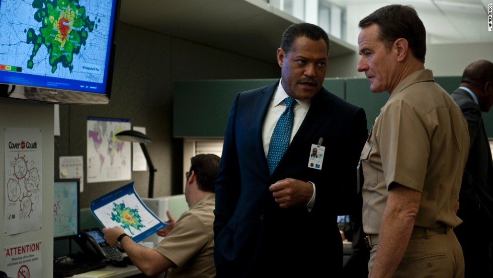 Cranston is one of many stars -- including Laurence Fishburne -- in the 2011 film &quot;Contagion.&quot; 