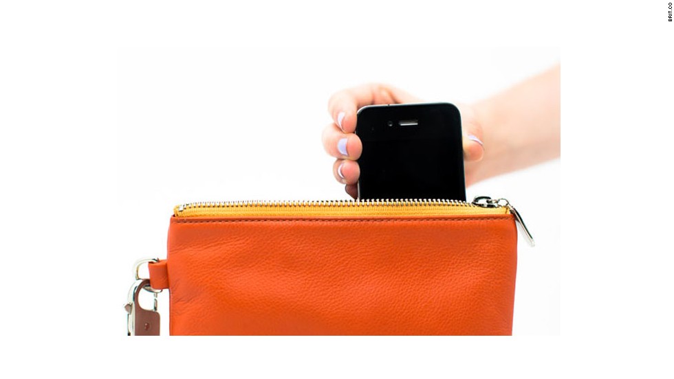 Charge your phone just by dropping it into the pocket of an &lt;a href=&quot;http://www.brit.co/everpurse-charges-your-iphone-all-day-long/&quot; target=&quot;_blank&quot;&gt;Everpurse&lt;/a&gt;.