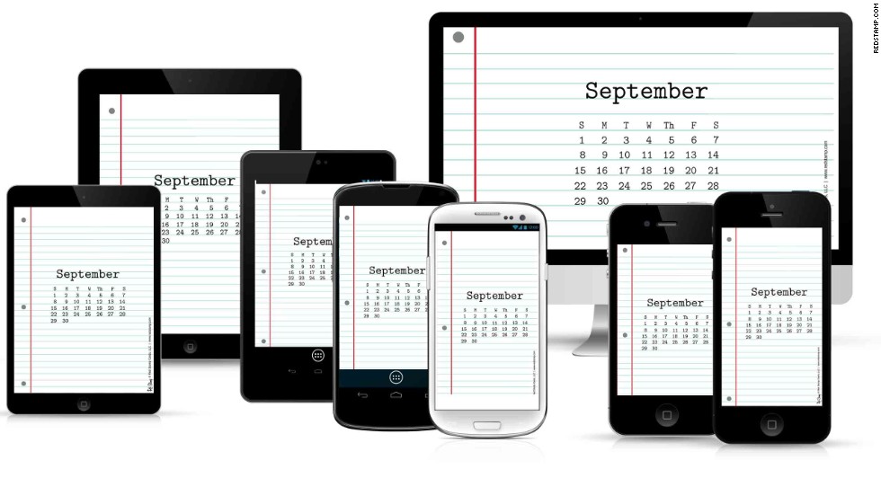 What day is it? &lt;a href=&quot;https://www.redstamp.com/desktop-calendars&quot; target=&quot;_blank&quot;&gt;Red Stamp&#39;s calendar wallpaper&lt;/a&gt; can be updated each month to keep your calendar on track. 