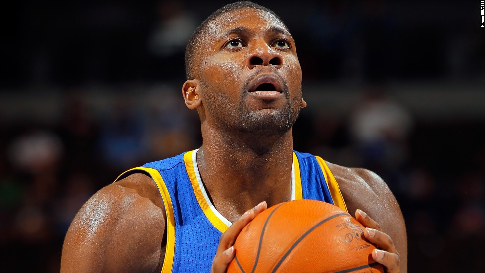 Nigerian Festus Ezili earned a championship ring with the Golden State Warriors in June 2015. 