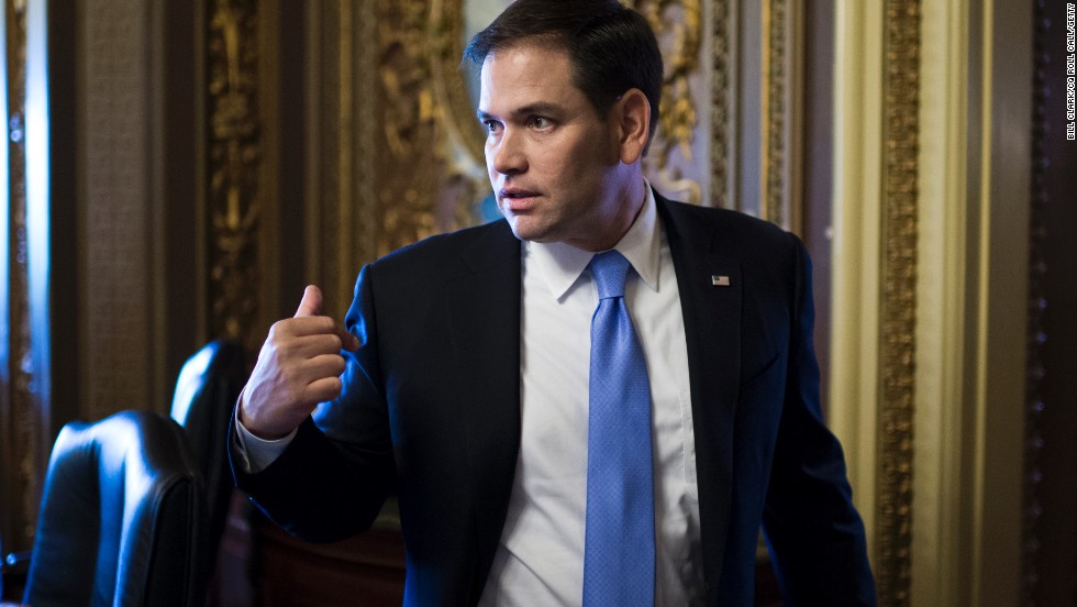 &lt;strong&gt;Sen. Marco Rubio, R-Florida&lt;/strong&gt; -- Senator to watch.  The potential presidential candidate has been one of three senators (Cruz and Mike Lee, R-Utah, being the others) pushing to use the government shutdown debate as a way to repeal or defund Obamacare.  But watch his actions and language as a shutdown nears to see if he digs in or if downshifts at all.