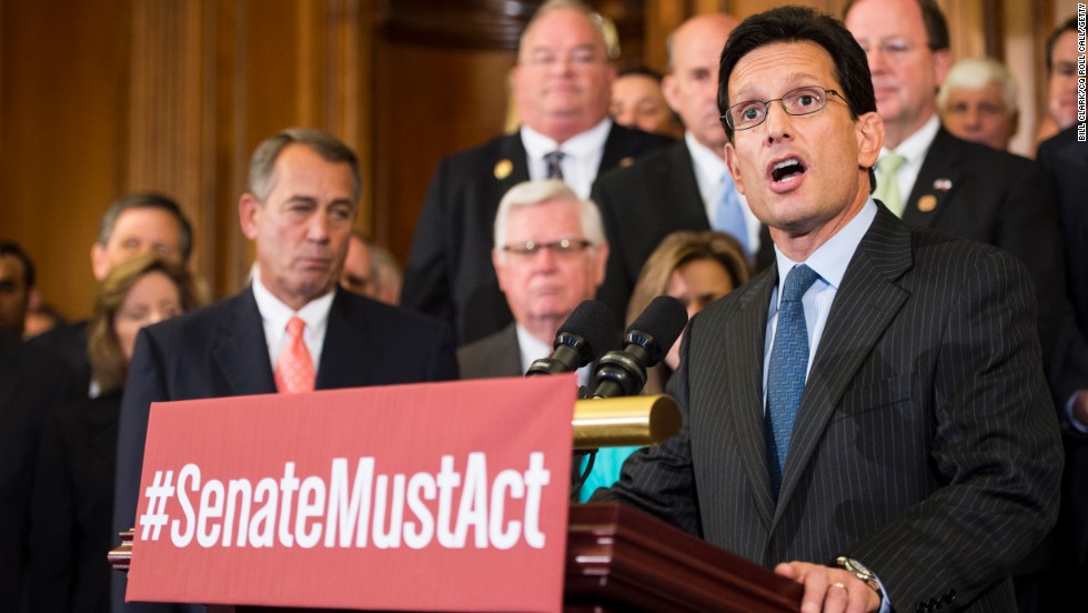 &lt;strong&gt;Rep. Eric Cantor, R-Virginia &lt;/strong&gt;-- The powerful lieutenant. Cantor, the House Republican No. 2, is much more closely allied with conservatives and tea party members in the House than is Speaker Boehner.  The two have not always agreed on every strategy during potential shutdown debates, but have been in public lockstep during the current go-around.