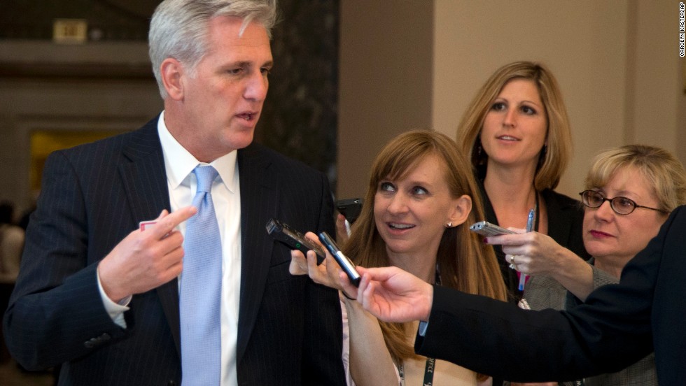 &lt;strong&gt;Rep. Kevin McCarthy, R-California &lt;/strong&gt;-- The numbers guy. McCarthy, the House whip, has the tricky job of assessing exactly where Republican members stand and getting the 217 votes it takes to pass a bill in the chamber. He is known for his outreach to and connection with many of the freshmen House members who align with the tea party.