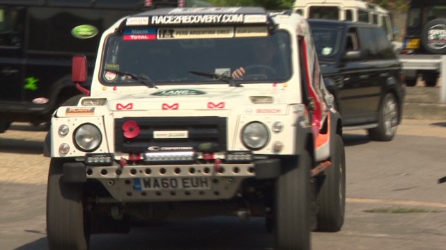 Injured soldiers prepare for Dakar Rally
