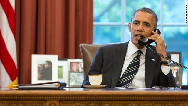 Obama: Just spoke with Iran&#39;s president