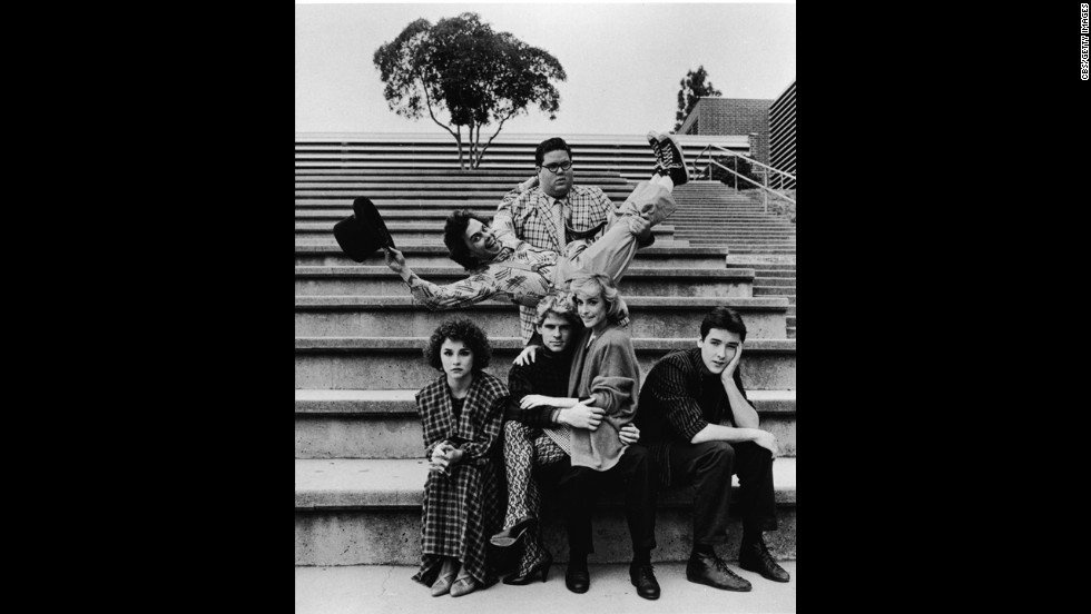 Roy Stalin (Aaron Dozier, seated center) is the captain of the high school ski team who terrorizes John Cusack&#39;s character, Lane Myer, right, in &quot;Better Off Dead.&quot;