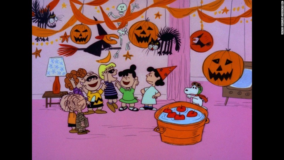 Lucy, far right, is a killjoy who always dampens the mood of sad sack Charlie Brown in the &quot;Peanuts&quot; cartoons.