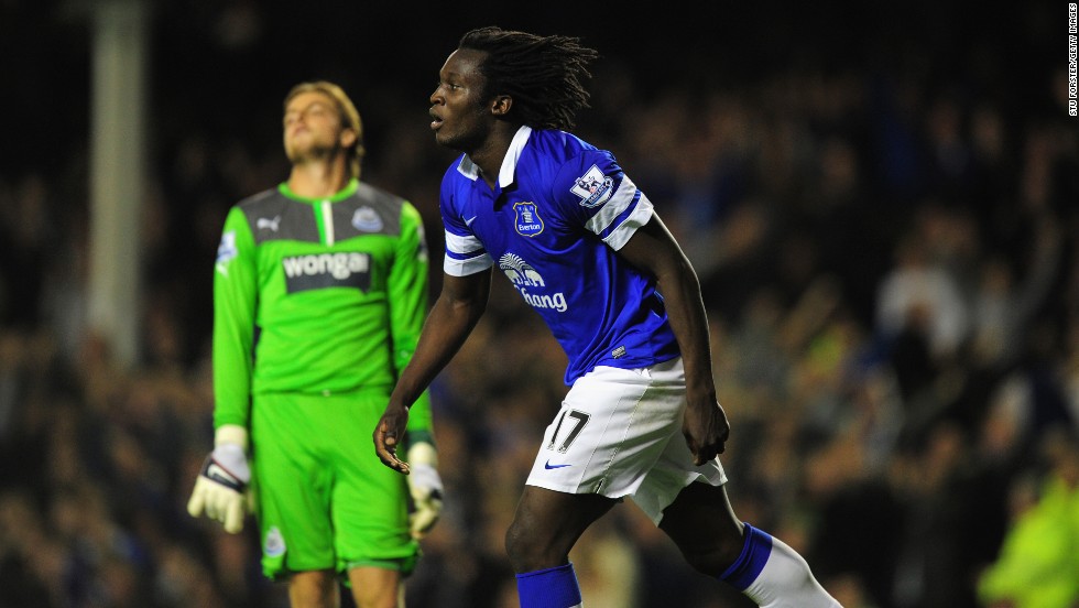 Romelu Lukaku is still only 20 but has already won 20 full international caps. Arguably the jewel in Belgium&#39;s emerging crop of stars, many observers think he is Chelsea&#39;s best striker, though he is spending this season on loan at Everton. Here Lukaku, who was born in Antwerp, celebrates after scoring against Newcastle in the English Premier League.