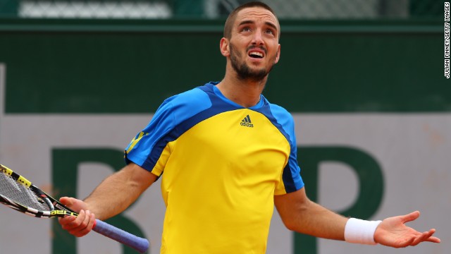 Serbia&#39;s Viktor Troicki received an 18-month ban for not providing a blood sample at the Monte Carlo Masters in April. 