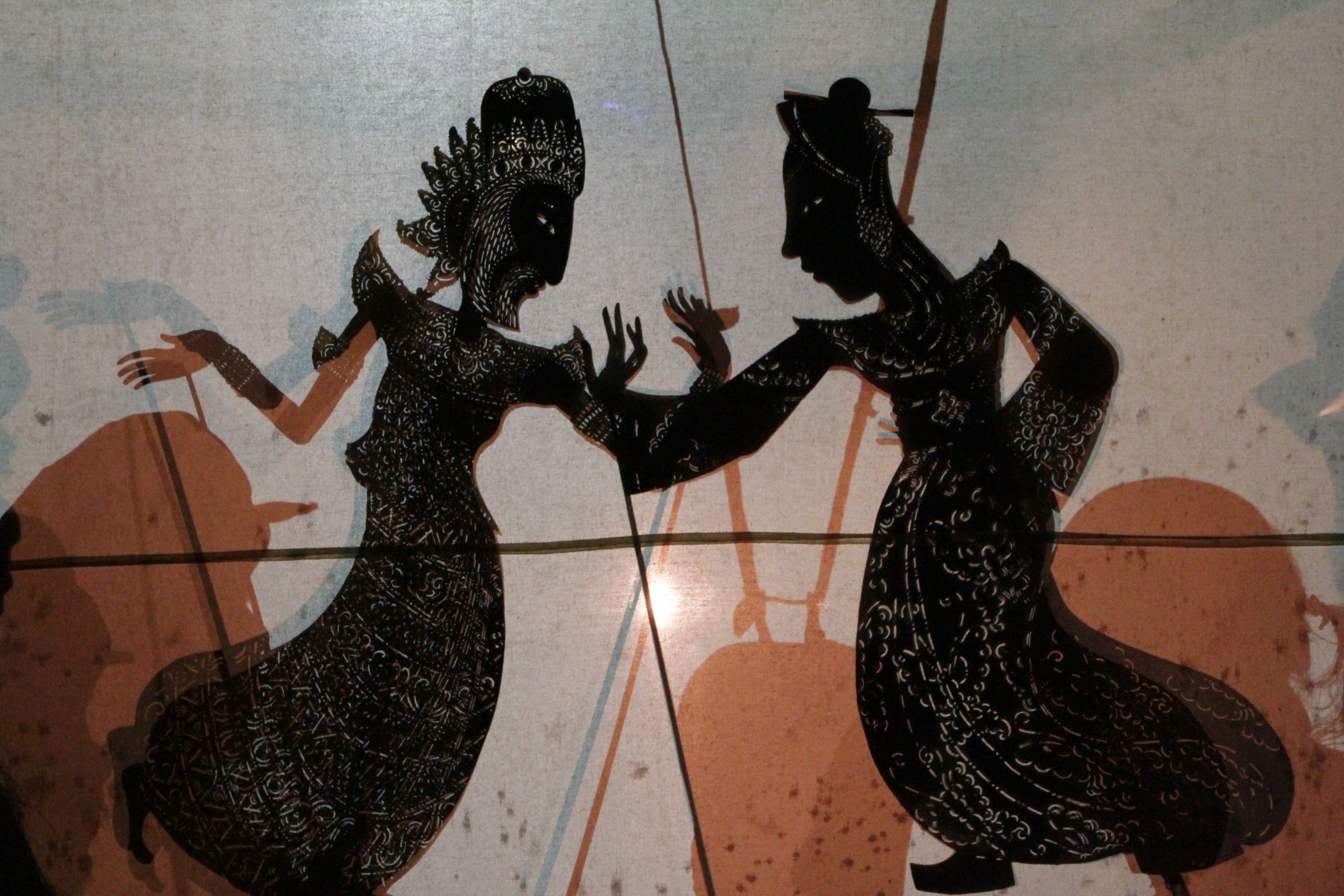 indonesian shadow puppets