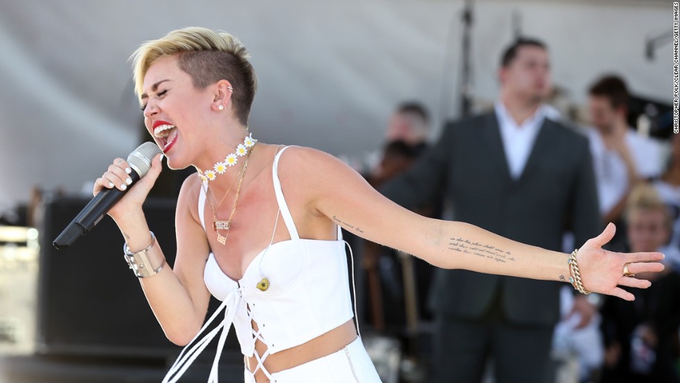 Miley Cyrus Releases Break Up Song Slide Away Cnn