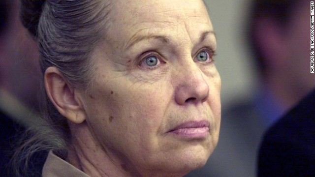 Wanda Barzee listens to her attorney speaking on her behalf at her hearing in January 2004 in Salt Lake City.