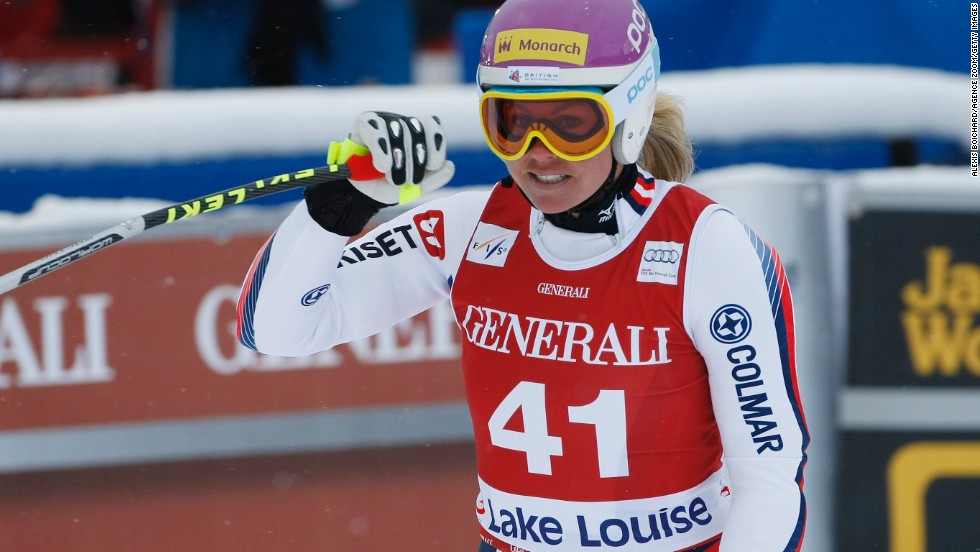 That fall was just two months after her heroic return to World Cup skiing in Lake Louise on the same course where she had crashed. She insists she does not remember the crash that nearly ended her career.