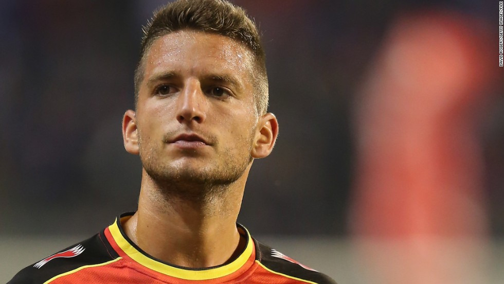 Napoli forward Dries Mertens (left) is one of the Belgium players to have worked under &quot;brain coach&quot; Michel Bruyninckx in the early stages of his career. The 26-year-old earned a move to Italy after impressing with Dutch club PSV Eindhoven last season.