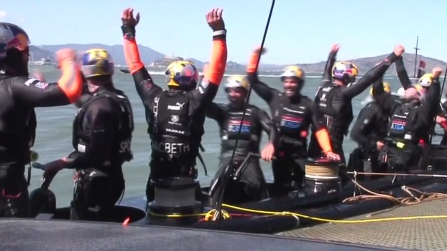 Incredible comeback at America&#39;s Cup