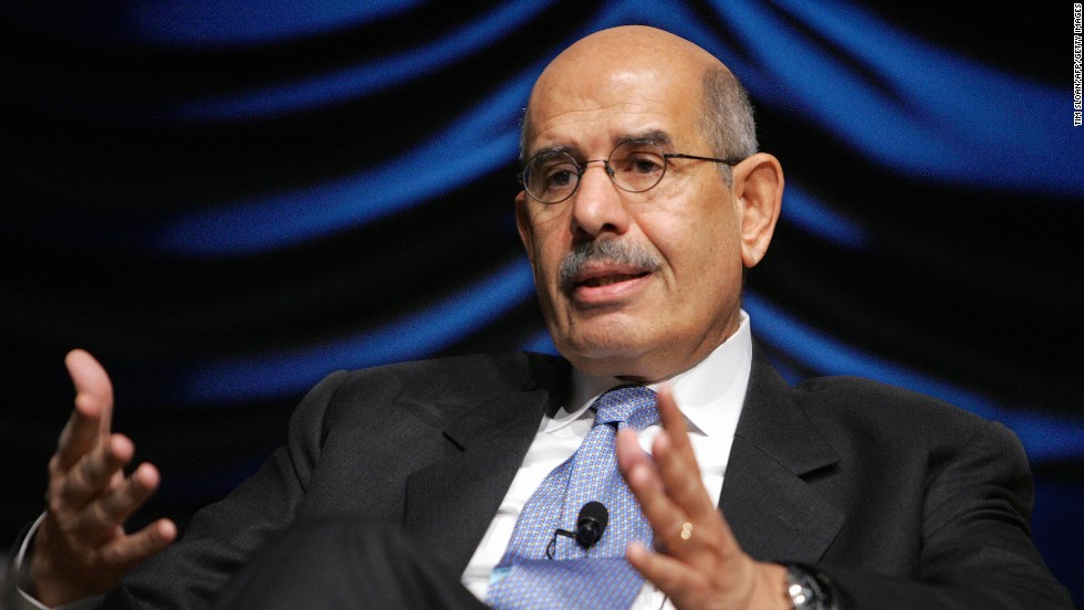 Mohamed ElBaradei and the International Atomic Energy Agency won the Nobel Peace Prize in 2005. 