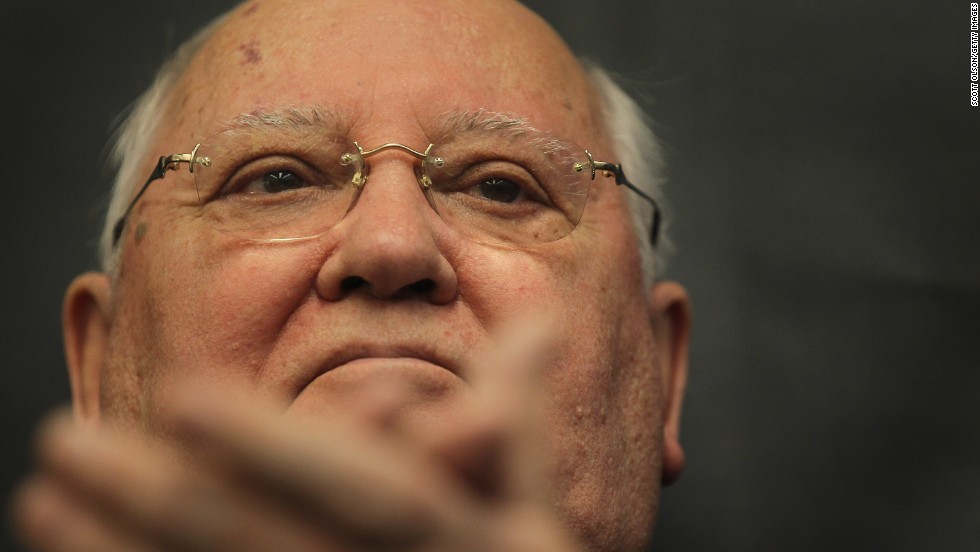 Former Soviet President Mikhail Gorbachev won the Nobel Peace Prize in 1990. 