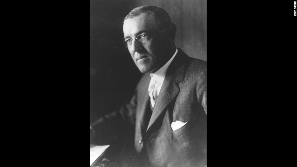 President Woodrow Wilson won the Nobel Peace Prize in 1919. 