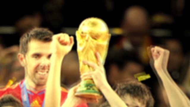 FIFA World Cup Trophy takes off 