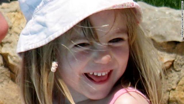 Madeleine McCann on May 3, 2007, the same day she went missing from her family&#39;s holiday apartment in Portugal. 