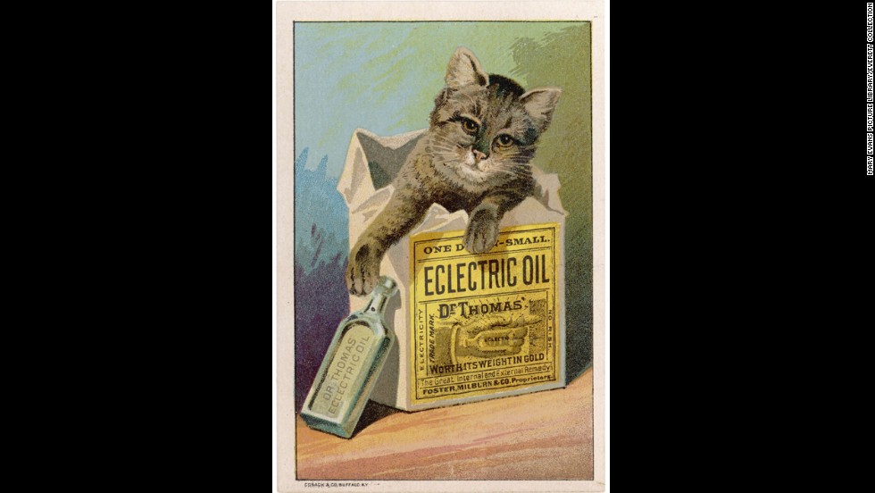 &lt;a href=&quot;http://ead.lib.virginia.edu/vivaxtf/view?docId=vt/viblbv00404.xml&quot; target=&quot;_blank&quot;&gt;Dr. Thomas&#39; Eclectric Oil&lt;/a&gt; was possibly the most over-achieving of all home remedies. It claimed to be able to cure anything from toothaches and earaches to lameness and deafness. And it only &lt;a href=&quot;http://digital.lib.ecu.edu/20920&quot; target=&quot;_blank&quot;&gt;cost 50 cents a bottle&lt;/a&gt;.