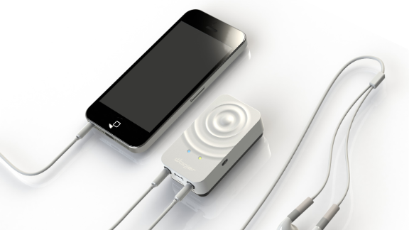 Enhance your audio experience while gaming or listening to music. Woojer has developed a device that clips onto your clothing in one or more places along "strategic meridian bodylines." It convinces the brain that your entire body is experiencing high acoustic sound via perceptual inference. 