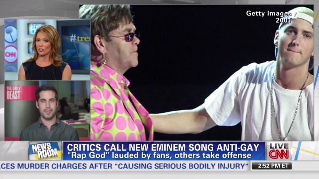 Does Eminem Get A Pass On Gay Bashing Cnn Video