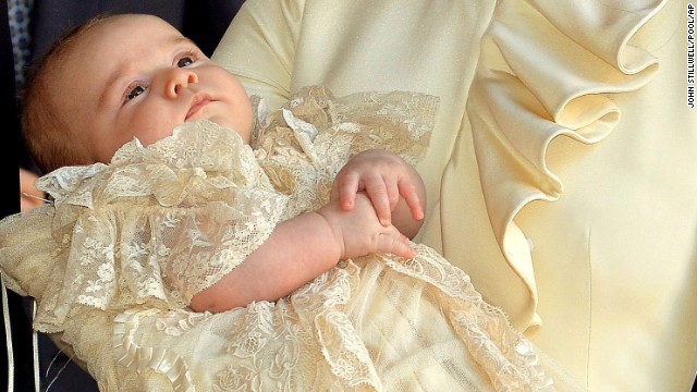 Photos: Prince George's christening