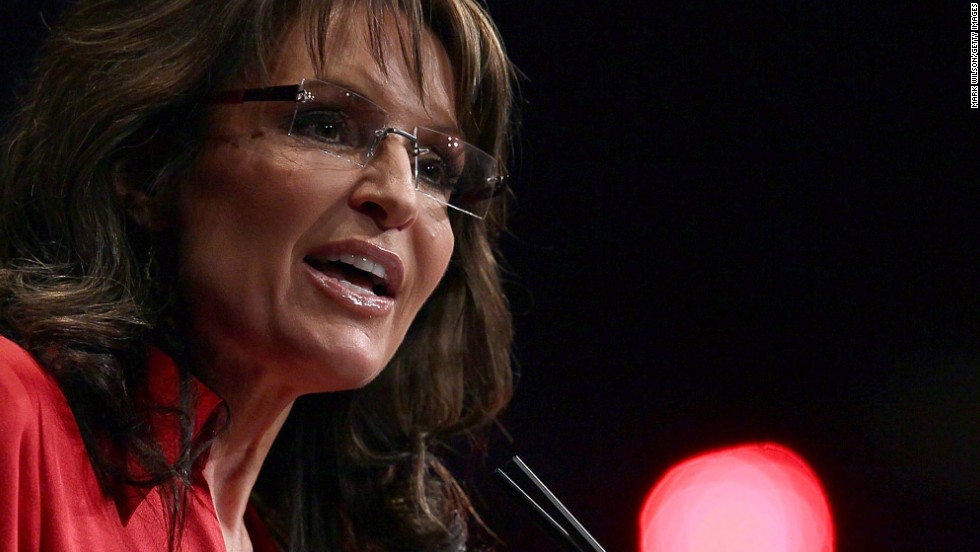 In the middle of the Republican presidential primaries in February 2012, Palin told the Conservative Political Action Conference that the party needs a candidate who &quot;can instinctively turn right&quot; -- a dig at eventual GOP nominee Mitt Romney.