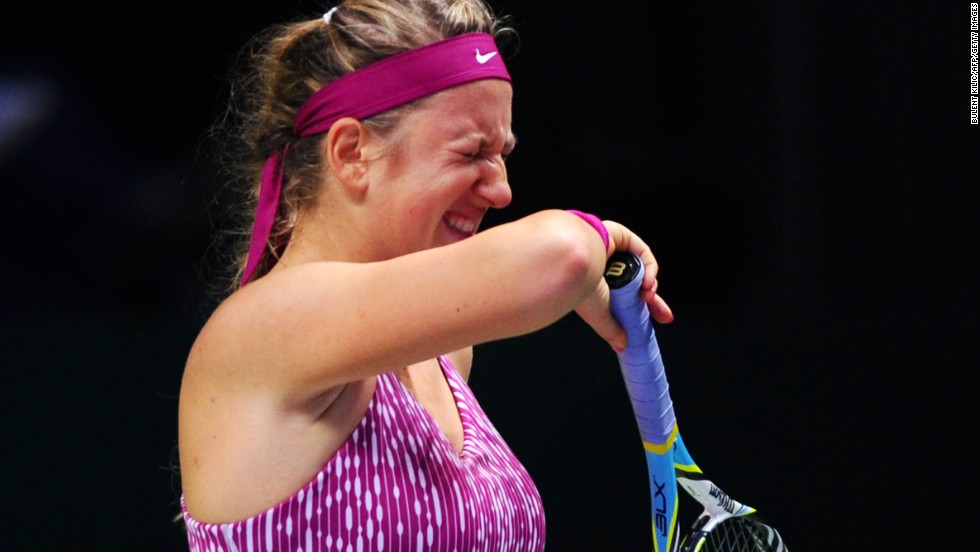 The 31-year-old comfortably beat world No. 2 Victoria Azarenka, who refused to retire despite a debilitating back spasm that ended her chances of repeating her run to the 2011 final. 