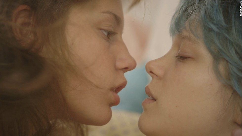 Adele Exarchopoulos, left, and Lea Seydoux star in &quot;Blue is the Warmest Color,&quot; which drew lots of attention upon its release because of its graphic sex scenes, including one that is more than six minutes long.