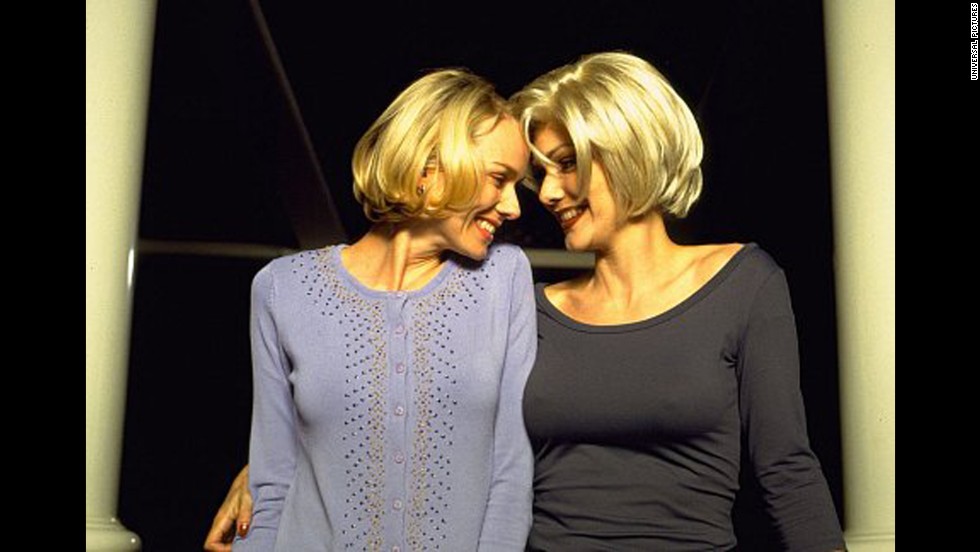 Naomi Watts, left, and Laura Harring got hot and heavy in &quot;Mulholland Drive.&quot;
