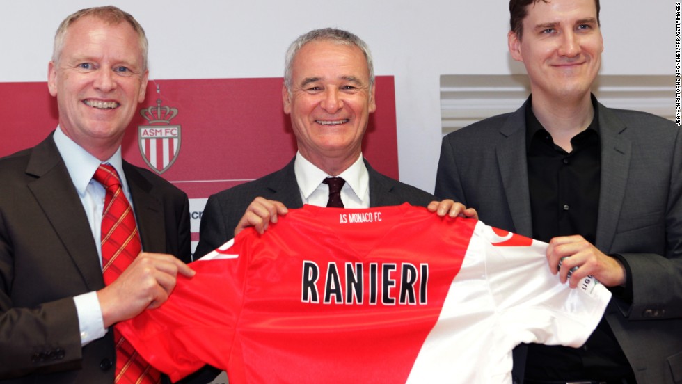 Tor Kristian-Karlsen, pictured here on the right unveiling manager Claudio Ranieri, is the former chief executive of Monaco. He is confident that, even if the 75% rule comes into force, it will not adversely effect the French national team. &quot;The best players will always go abroad,&quot; he told CNN. &quot;You already have French players in Bayern Munich and Real Madrid. An exodus of French players will not have an impact on the international team.&quot;