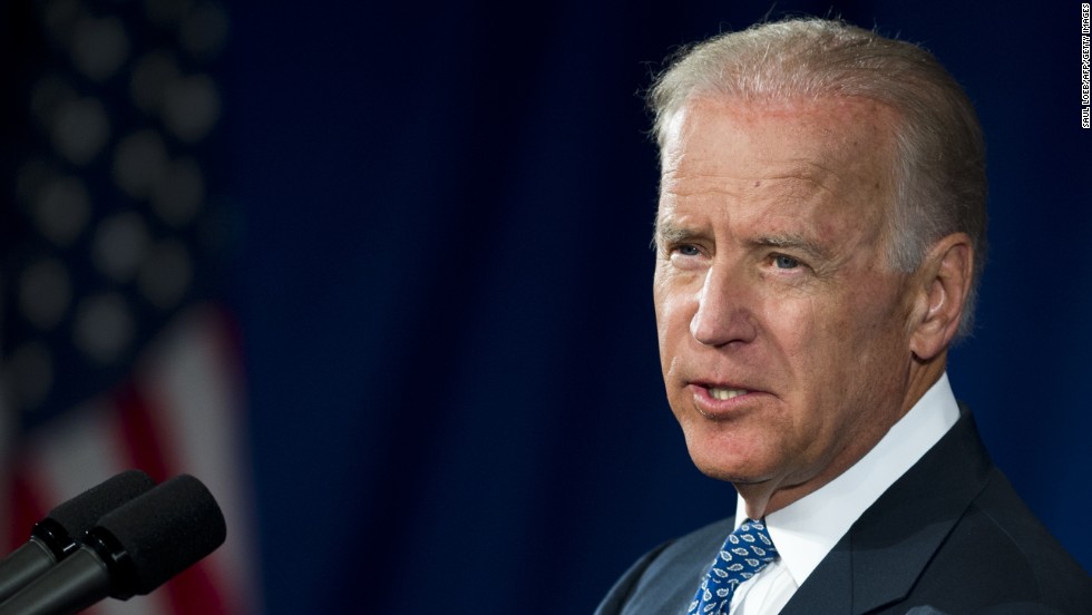 Joe Biden speaks at an event in Washington in 2013. Biden, a former US senator from Delaware, was vice president of the United States from 2009 to 2017.