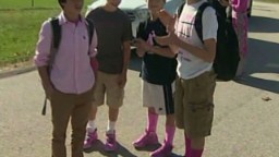 pink shoes for boys