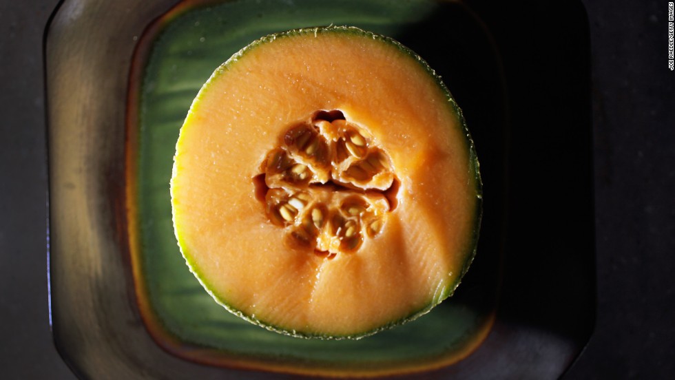 &lt;strong&gt;Cantaloupe&lt;/strong&gt;&lt;br /&gt;Water content: 90.2%&lt;br /&gt;&lt;br /&gt;This succulent melon provides a big nutritional payoff for very few calories. One 6-ounce serving -- about one-quarter of a melon -- contains just 50 calories but delivers a full 100% of your recommended daily intake of vitamin A.&lt;br /&gt; &quot;I love cantaloupe as a dessert,&quot; Gans says. &quot;If you&#39;ve got a sweet tooth, it will definitely satisfy.&quot; Tired of plain old raw fruit? Blend cantaloupe with yogurt and freeze it into sherbet, or puree it with orange juice and mint to make a refreshing soup.