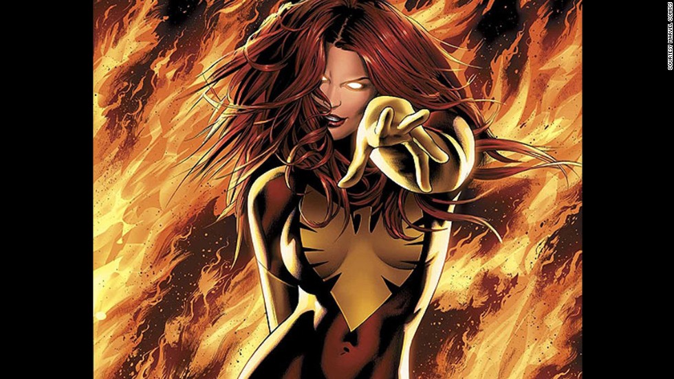 Jean Grey-Summers, Phoenix. First appearance in 1981. Marvel Universe.