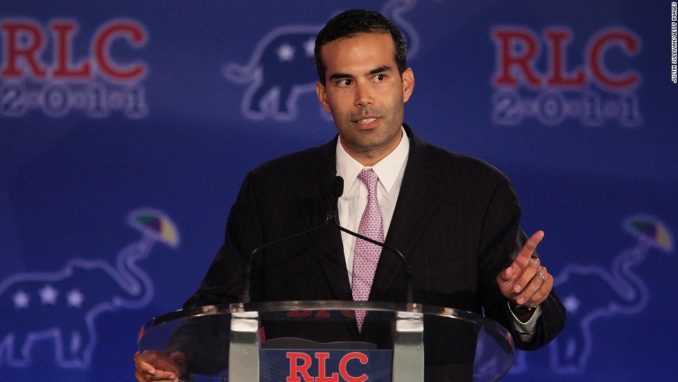 George P. Bush speaks during the 2011 Republican Leadership Conference in New Orleans. The grandson of former President George H.W. Bush is a Texas land commissioner.