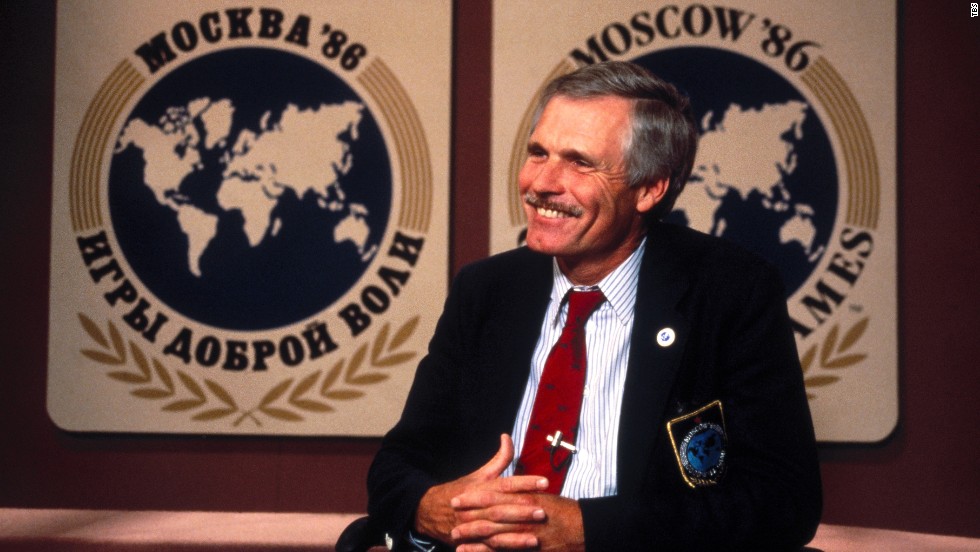 Turner created the Goodwill Games, an international sports competition similar to the Olympics, in 1986. The first games took place in Moscow. After that, the event was held every few years until ending in 2001.