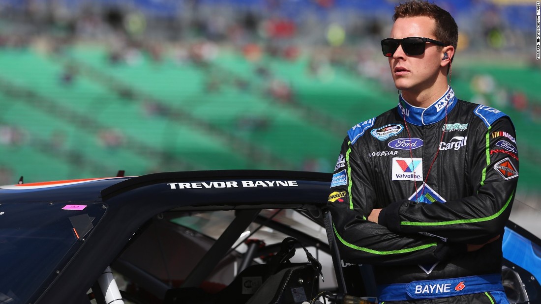 NASCAR driver Trevor Bayne announced that he was &lt;a href=&quot;http://www.cnn.com/2013/11/12/health/trevor-bayne-multiple-sclerosis/index.html&quot;&gt;diagnosed &lt;/a&gt;in 2013. The chronic disease affects the central nervous system, often causing pain, numbness in the limbs and a loss of vision. 