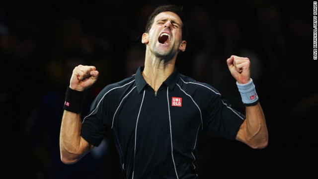 Novak Djokovic wins the ATP World Tour final