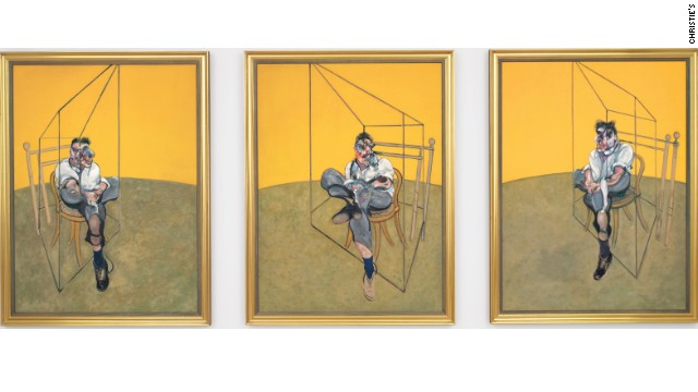 &quot;Three Studies of Lucian Freud&quot; was painted by Francis Bacon in 1969.
