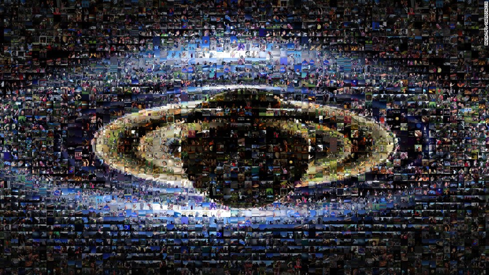 The mosaic is part of Cassini&#39;s &quot;Wave at Saturn&quot; campaign, where on July 19, people for the first time had advance notice that a spacecraft was taking their picture from planetary distances. NASA invited the public to celebrate by finding Saturn in their part of the sky, waving at the ringed planet and sharing pictures over the Internet.