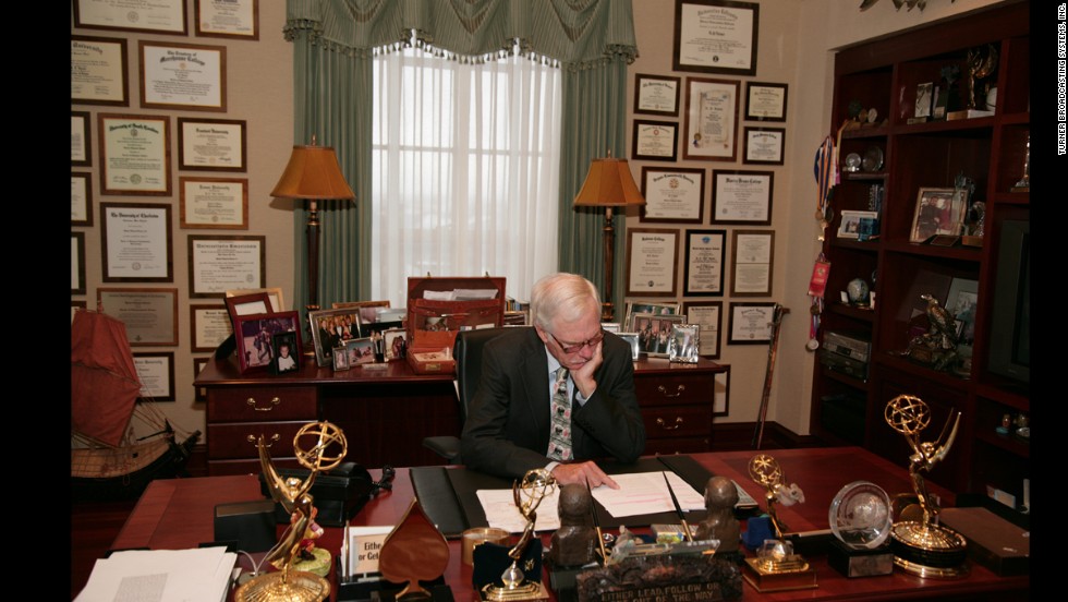 Turner in his Atlanta office in 2007. 