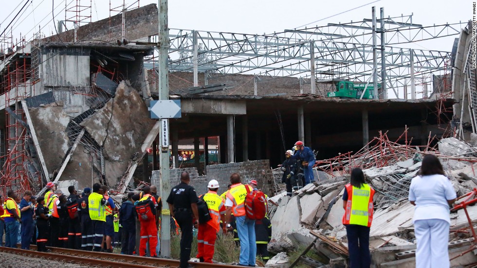 2 dead, 40 feared trapped in South Africa building collapse CNN