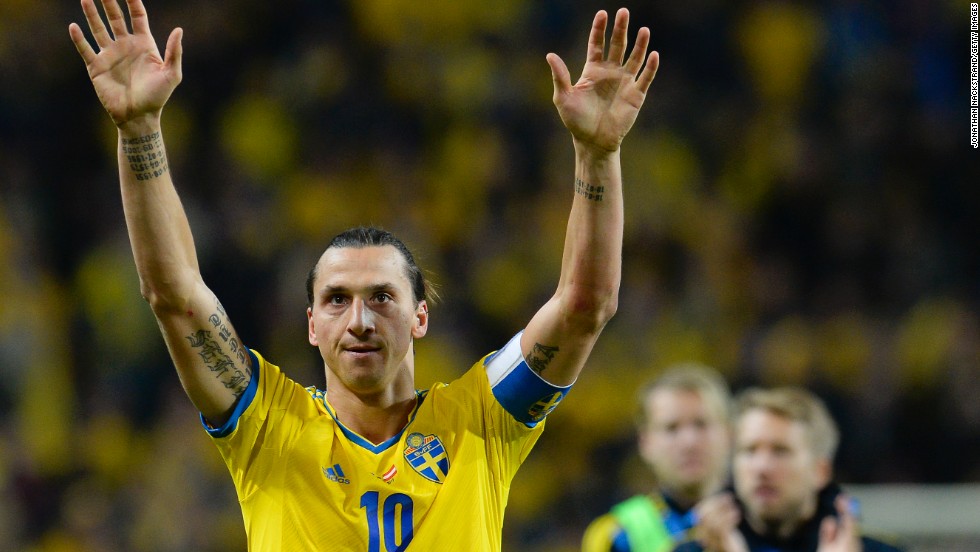 Sweden&#39;s forward Zlatan Ibrahimovic will have to watch the tournament at home -- that&#39;s if he&#39;s even interested. He told reporters: &quot;A World Cup without me is nothing to watch so it is not worthwhile to wait for the World Cup.&quot; &lt;br /&gt;