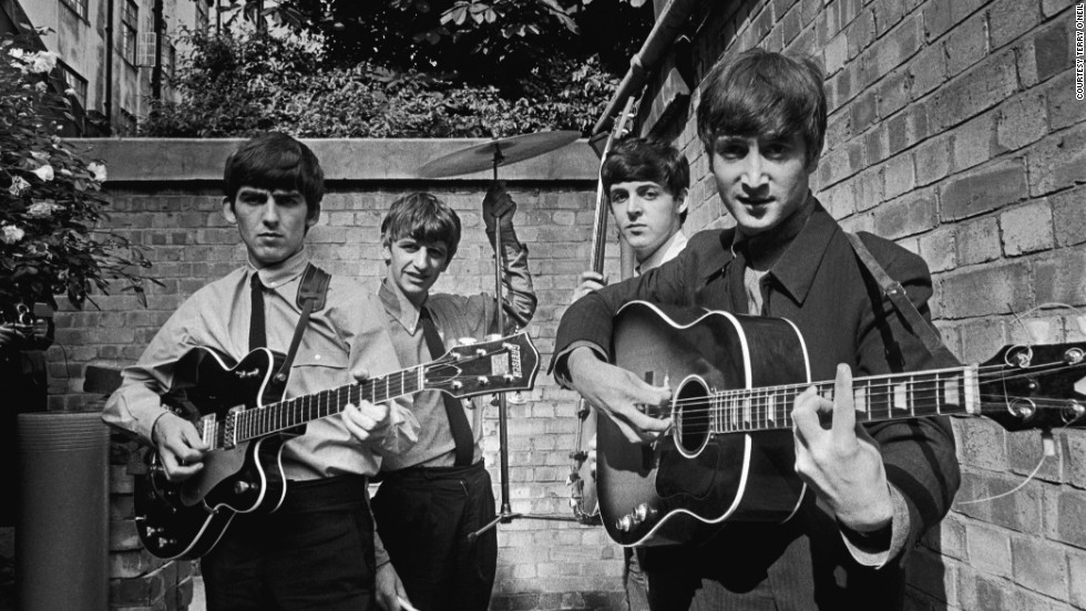 The Beatles take a break in the back yard of Abbey Road while recording their first hit &quot;Please Please Me&quot;. &lt;br /&gt;&lt;br /&gt;Acclaimed British photographer Terry O&#39;Neill built his reputation capturing the spirit of the Swinging Sixties. Here he gives a sneak preview of rare and unseen shots from his forthcoming London exhibition &quot;1963: Year of the Revolution&quot;.  