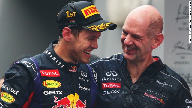 Red Bull&#39;s double act of racer Sebastian Vettel and designer Adrian Newey have won the team four world titles.