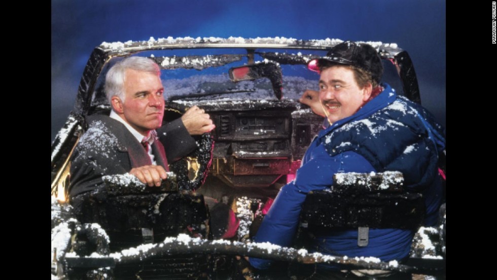 Not only is Steve Martin&#39;s character, Neal Page, stranded in &quot;Planes, Trains and Automobiles,&quot; but he&#39;s stranded alongside the annoying salesman Del Griffith (John Candy). The duo suffer a series of misadventures together -- including a robbery, endless fights and a destroyed rental car -- while trying to make it home. The journey ends on a bit of high note but with what is surely one of the most heartbreaking Thanksgiving moments ever seen onscreen.